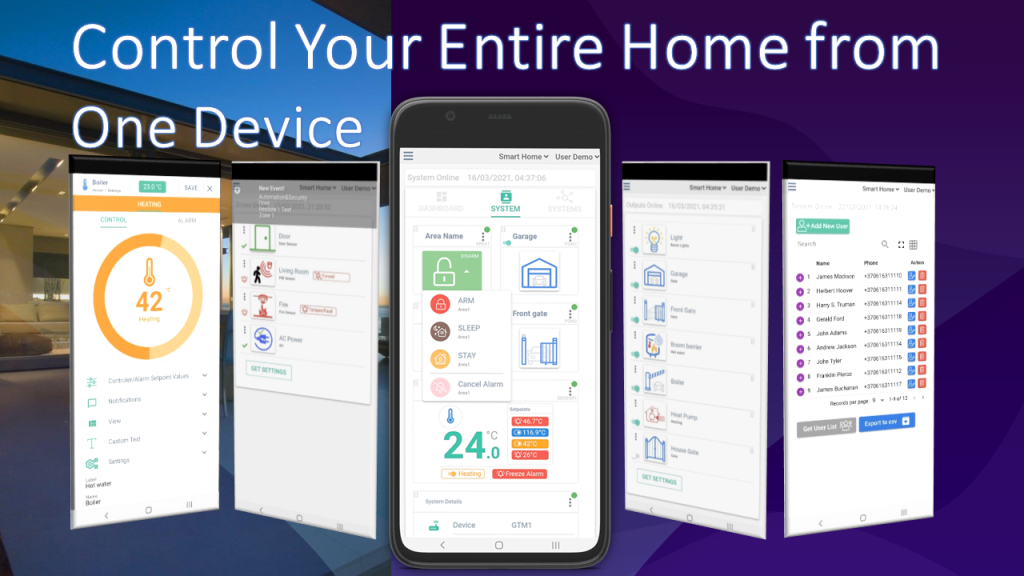 Connect, customize and control your whole home with a Smart Home Security system. 
